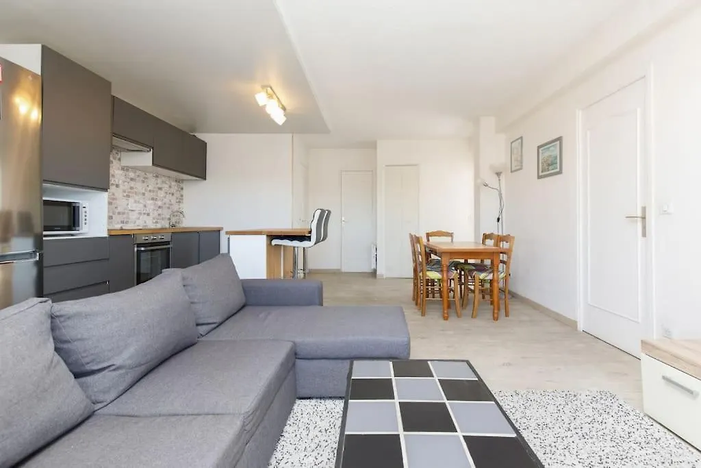 Le France -Rare, 6 Couchages, Clim, Wifi, 2 Sdb, 2Wc, Parking Apartment Antibes
